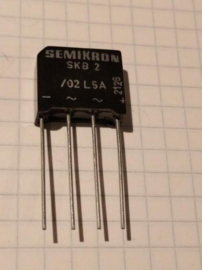 Semikron SKB2 /02L5A brugcel gelijkrichter rectifier 2,5A