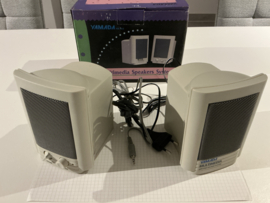 Yamada HA 102 Multimedia Speaker set NOS voor vintage PC