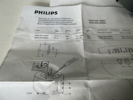 Philips regeltrafo (variac)  0-42V / 2.5A 50-400Hz NOS