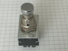 Voetschakelaar ON-ON 6A 250V made in Japan (gitaar effect)