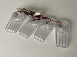 Sunbeam case mod lichtgevende case feet red led rood