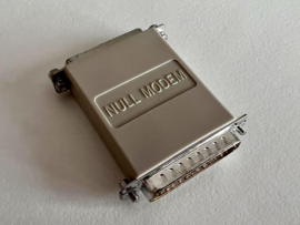 Null modem 25P male to 25P female