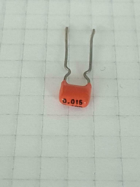 Philips 0,015uf 100v MKT 5mm orange drop