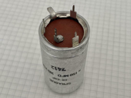 Sprague CR-ESP condensator 150MFD 315VDC NOS