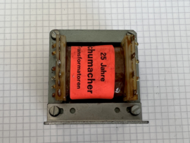 Trafo input: 220 output: 2X 6V 1A