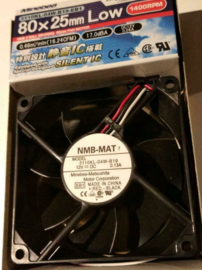 Minebea 80x25 1400 rpm 3110KL-04W-B19 Silent fan