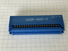 Amphenol 40p female 225F-A40-3 flat cable connector Blauw