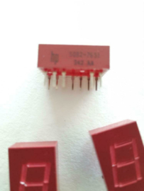 HP LED 7 segment display digit 10,9mm