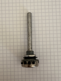 Piher 10M lin potmeter 6mm as metaal