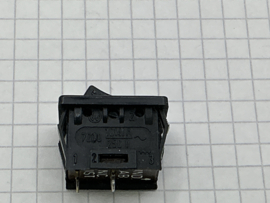 UND LAB Wipschakelaar  10A 250V tweepolig 20mm zwart