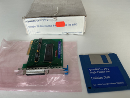 IBM PS/2 LPT printer port MicroChannel (1988) NOS.