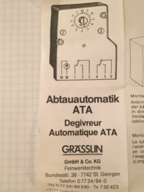 Grasslin ontdooiautomaat