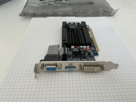 Gigabyte GV-N610D3-2GI PCIe VGA kaart VGA, DVI, HDMI getest!
