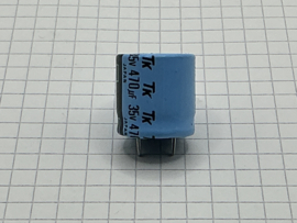 TK 470uf 35V. 85c. Elco