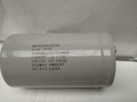 Mepco/Electra 3186GG233U100AMA2 23000uf 100VDC Elco