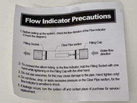 Zalman water cooling flow indicator