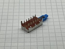 ALPS drukschakelaar 12 pins mini schakelaar printmontage