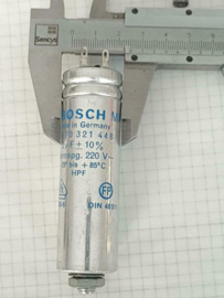 Bosch 2uf 220v MP condensator 82mm x 25mm