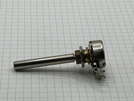 Lesa 470K Log potmeter 6mm as metaal