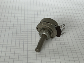 10M1 potmeter Lin 6mm as metaal