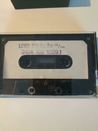 Philips testcassette Level 333Hz 2 5 mm 3104 108 1329.1