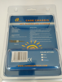 Sunbeam case mod lichtgevende case feet  led groen