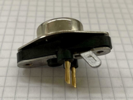 TO3 transistorvoet gold plated