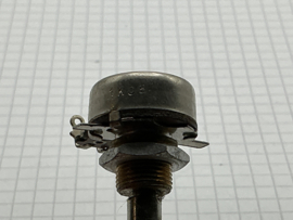 1K Log  potmeter 6mm as metaal Lesa