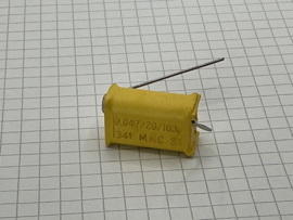 0,047uf 1000v axiaal condensator 47nf Philips 341 MKC