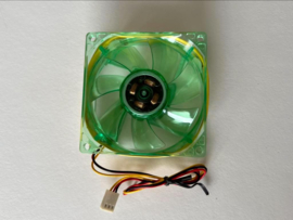 Akasa AK170CG-4GNS LED Case Fan 8cm crystal green