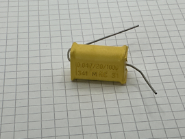 0,047uf 1000v axiaal condensator 47nf Philips 341 MKC