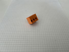 Weidmüller typ AGS 7,5/3 380V- 4mm2 printkroonsteen