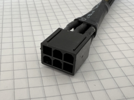PCI-E VGA card power adapter 6P male to 8P female