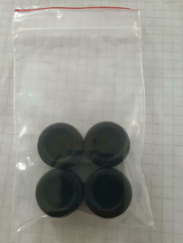 Universele apparaatvoetjes rubber 20mm set 4 stuks