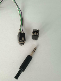 Lumberg Datacom  6,3mm jack chassisdeel 8 polig