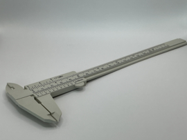 Kunststof schuifmaat 15 cm