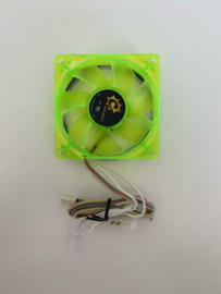 Sunbeam UV-green CCFL Fan 12v 3pin
