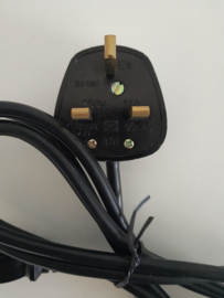 UK (engels) euro netsnoer power cord 1.8mtr