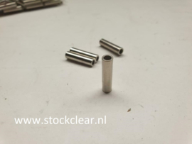 Afstandsbus 20mm x 5mm metaal 100 stuks