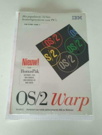 IBM OS/2 Warp versie 3 CD-ROM NOS sealed NL versie