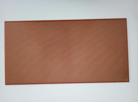 Experimenteerprintplaat 390MM x 205MM doorlopende banen