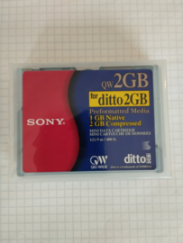 Sony QW2GB  for  ditto 2G Data Tape NOS