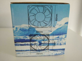 Ice cooler 80mm CPU Cooler kit