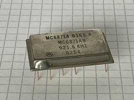 MC6871A MPU oscillator clock 921,6 KHZ NOS