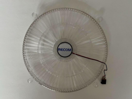 Recom SD-22018 22cm ventilator schroefgaten hart-hart 17cm