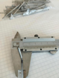 RVS schroef met verzonken kruiskop 50mm x 25mm per 100 stuks
