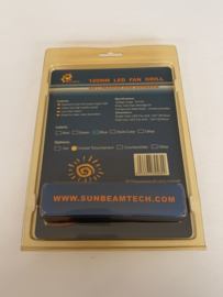Sunbeam 120mm LED FAN GRILL Unreal Tournement Blue