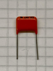 Philips 0,047uF 250V 10mm orange drop MKT condensator