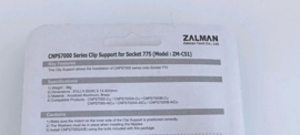 Zalman CS1     775  support voor 7000 series