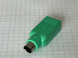 PS/2 USB adapter groen
